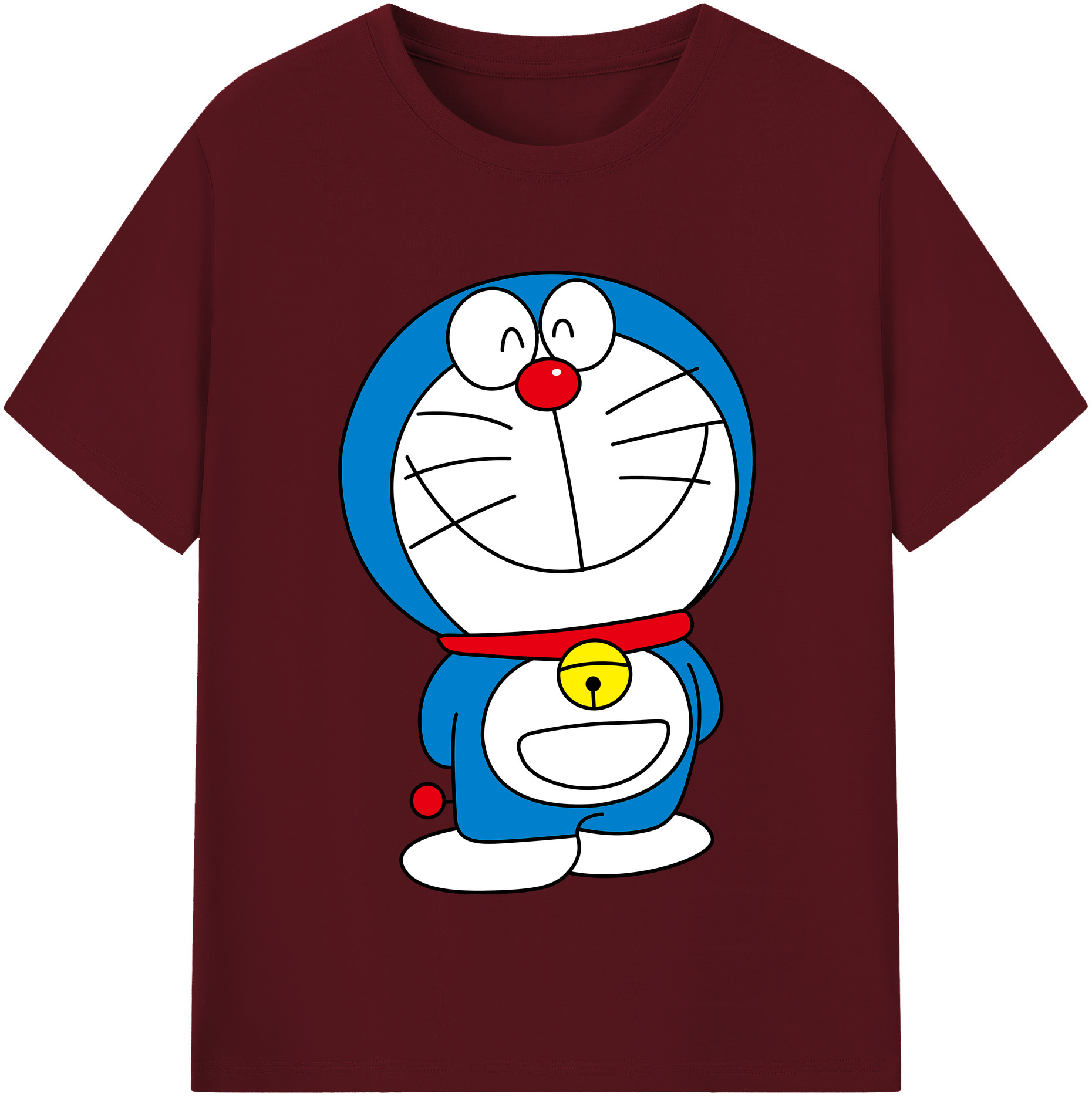 （画像用） ドラえもん Doraemon 綿100％半袖Tシャツ（フロントプリント）